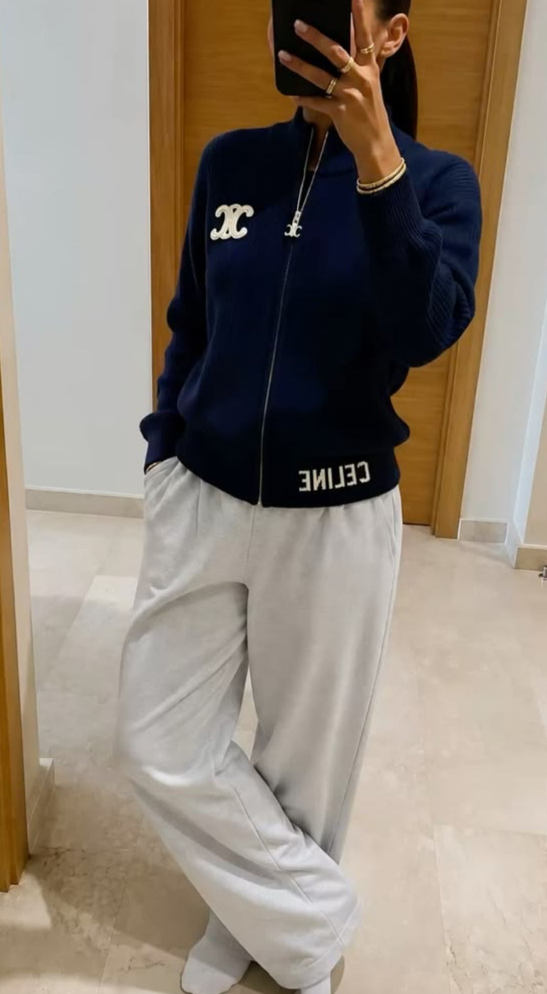 Gilet- CLN-Bleu